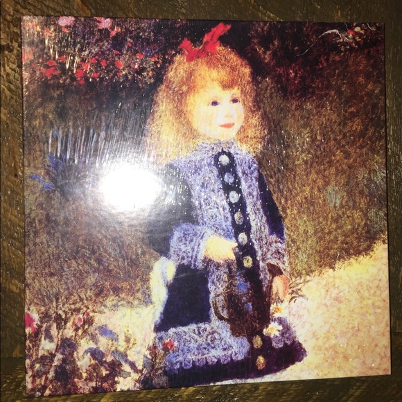 Girl With A Watering Can Pierre Auguste Renoir - Picture 1 of 6